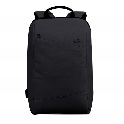 PURO Byday borsa per notebook 39,6 cm (15.6") Zaino Nero