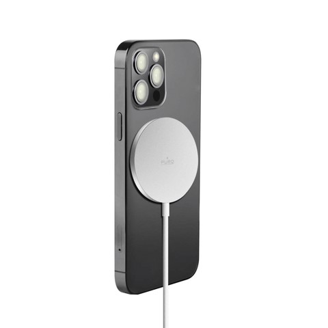 PURO CUSBCMAG1WHI Caricabatterie per dispositivi mobili Smartphone Bianco USB Carica wireless Interno
