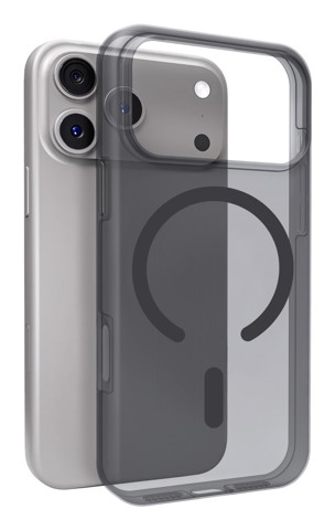 PURO Daylight custodia per cellulare 16 cm (6.3") Cover Nero, Translucent