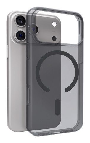 PURO Daylight custodia per cellulare 16 cm (6.3") Cover Nero, Translucent