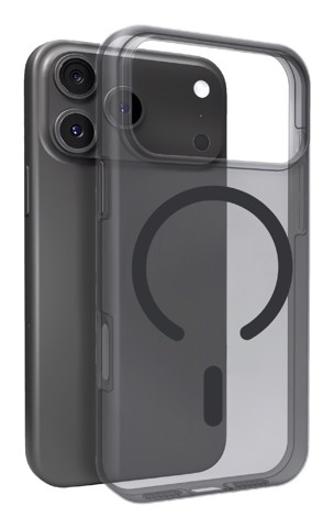 PURO Daylight custodia per cellulare 17,5 cm (6.9") Cover Nero, Translucent