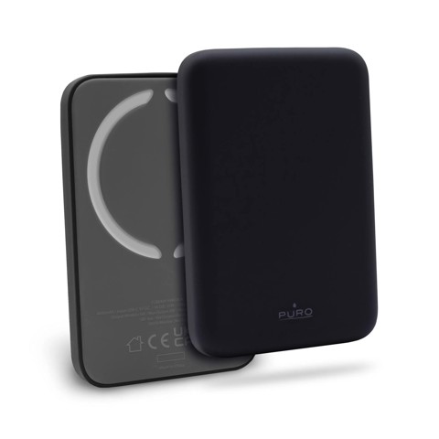 PURO FCBB40P1MAGBLK batteria portatile Polimeri di litio (LiPo) 4000 mAh Carica wireless Nero