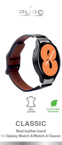 PURO GW4CLASSICBLK parte e accessorio per orologi Cinturino per orologio