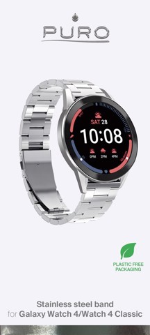 PURO GW4METALSIL parte e accessorio per orologi Cinturino per orologio