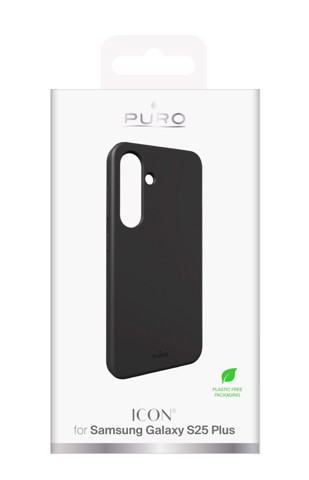 PURO ICON custodia per cellulare 17 cm (6.7") Cover Nero