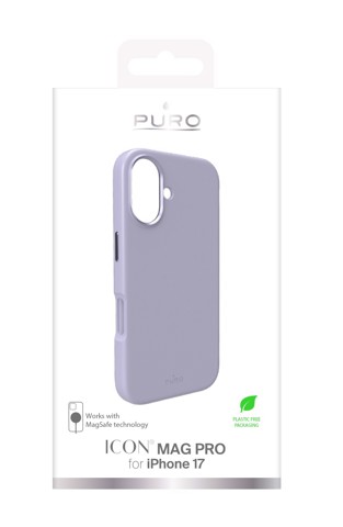 PURO ICON MAG PRO Cover Rosa iphone 17