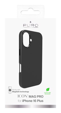 PURO Icon Mag Pro custodia per cellulare 17 cm (6.7") Cover Nero