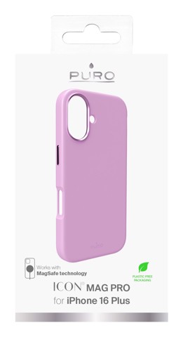 PURO Icon Mag Pro Cover Rosa iphone 16 plus magsafe