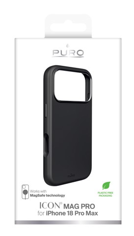 PURO ICON MAG PRO custodia per cellulare 17,5 cm (6.9") Cover Nero