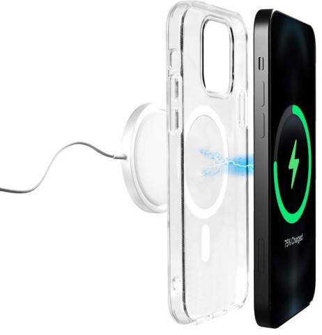 PURO LITE MAG custodia per cellulare 15,5 cm (6.1") Cover Trasparente