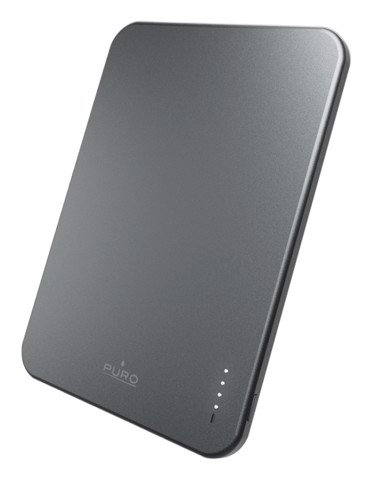 PURO Lite Slim Power Mag Polimeri di litio (LiPo) 3000 mAh Carica wireless Nero