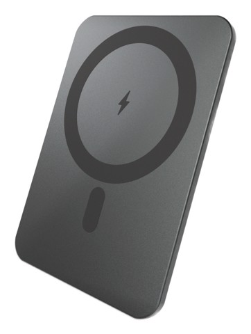 PURO Lite Slim Power Mag Polimeri di litio (LiPo) 3000 mAh Carica wireless Nero