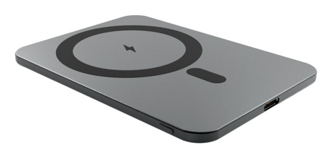 PURO Lite Slim Power Mag Polimeri di litio (LiPo) 3000 mAh Carica wireless Nero