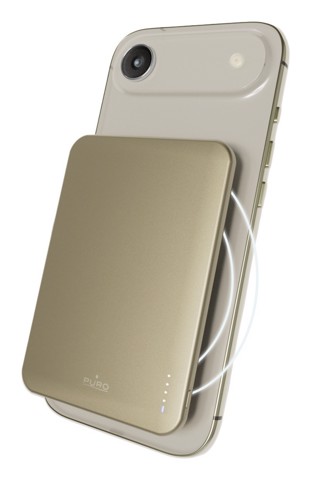 PURO Lite Slim Power Mag Polimeri di litio (LiPo) 3000 mAh Carica wireless Oro