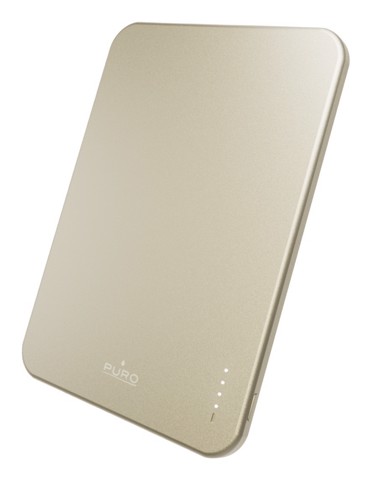 PURO Lite Slim Power Mag Polimeri di litio (LiPo) 3000 mAh Carica wireless Oro