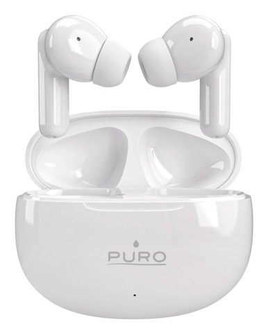 PURO PLAY PRO Auricolare Wireless In-ear Musica e Chiamate USB tipo-C Bluetooth Bianco
