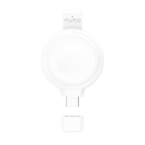 PURO Power Go Mini Auricolare, Orologio intelligente Bianco USB Carica wireless Interno