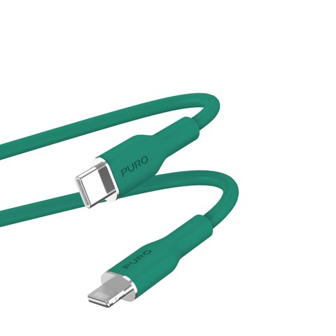PURO PUCAPLTUSBCICONDKGRN cavo USB 1,5 m USB 3.2 Gen 1 (3.1 Gen 1) USB C Lightning Verde