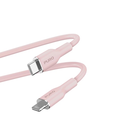PURO PUCAPLTUSBCICONROSE cavo USB 1,5 m USB 3.2 Gen 1 (3.1 Gen 1) USB C Lightning Rosa