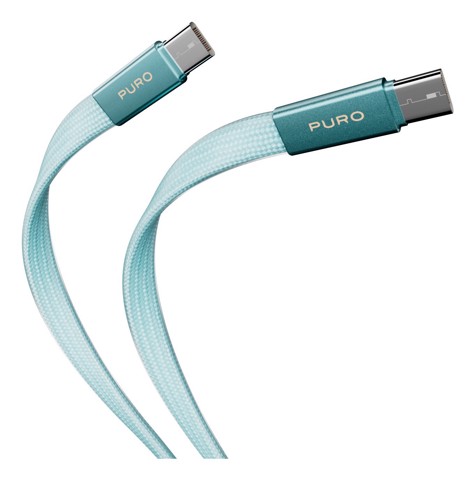 PURO PUCCC60WSLIM1MTA cavo USB USB 2.0 1 m USB C 480 Gbit/s Blu