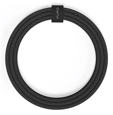 PURO PUCCCFABK415MTBLK cavo USB USB 2.0 1,5 m USB C 0,48 Gbit/s 60 W Nero