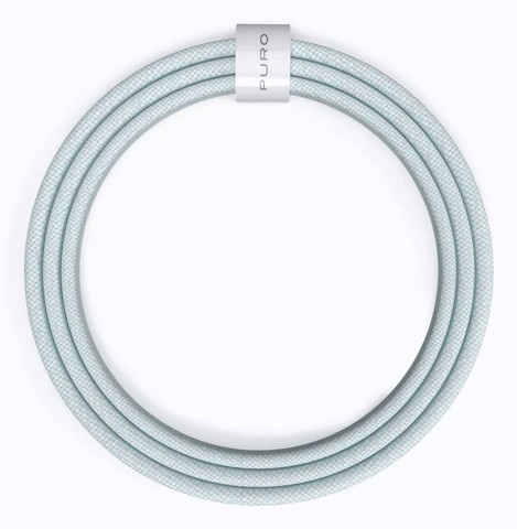 PURO PUCCCFABK415MTLBLUE cavo USB 1,5 m USB 2.0 USB C Blu