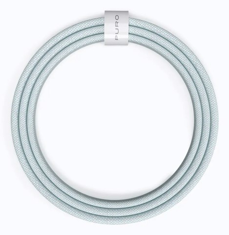 PURO PUCCCFABK415MTLBLUE cavo USB USB 2.0 1,5 m USB C 0,48 Gbit/s 60 W Blu