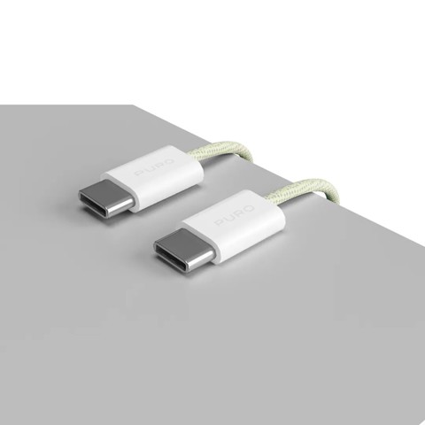 PURO PUCCCFABK415MTYEL cavo USB 1,5 m USB 2.0 USB C Giallo