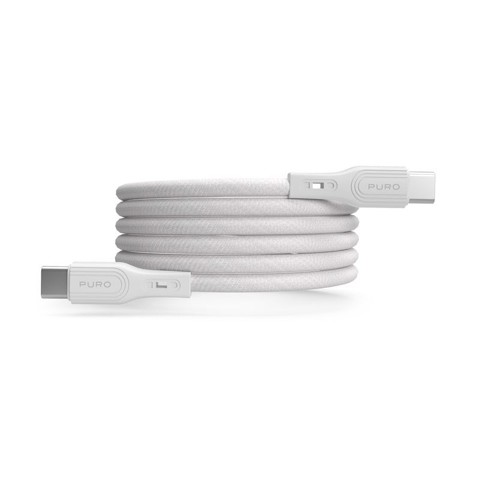 PURO PUCUSBCUSBCMAGWHI cavo USB USB 3.2 Gen 2 (3.1 Gen 2) 1 m USB C 20 Gbit/s 60 W Bianco