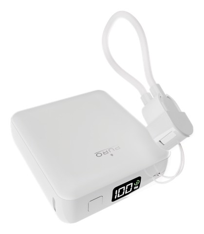 PURO PUFCBB100P12WHI batteria portatile Ioni di Litio 10000 mAh Bianco