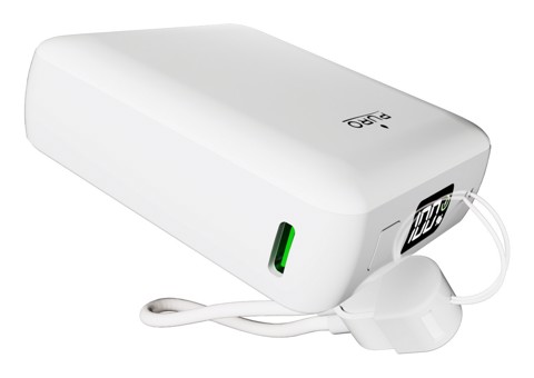 PURO PUFCBB100P12WHI batteria portatile Ioni di Litio 10000 mAh Bianco