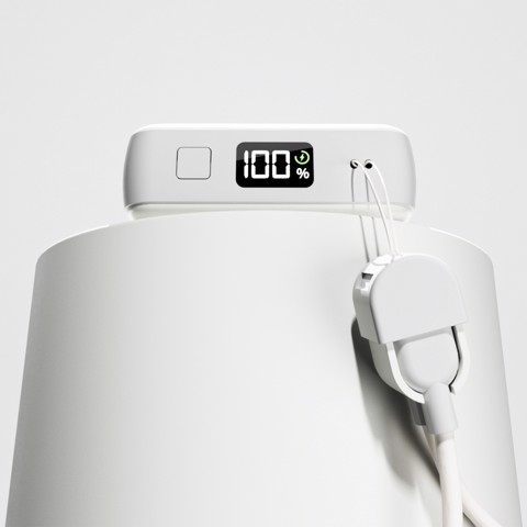 PURO PUFCBB100P12WHI batteria portatile Ioni di Litio 10000 mAh Bianco