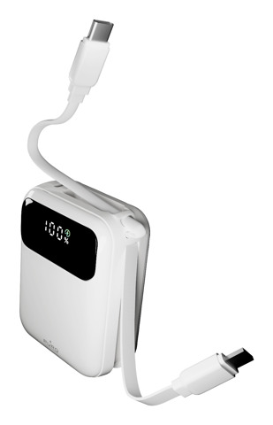 PURO PUFCBB10C2CHDWHI batteria portatile Polimeri di litio (LiPo) 10000 mAh Bianco