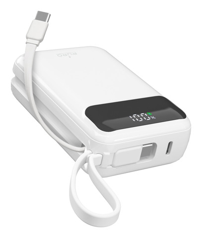 PURO PUFCBB10C2CHDWHI batteria portatile Polimeri di litio (LiPo) 10000 mAh Bianco
