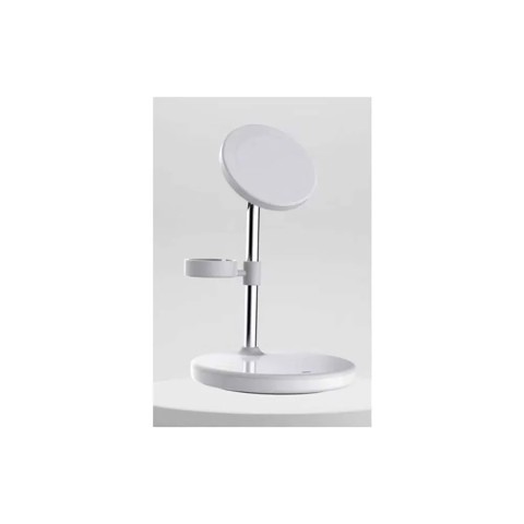 PURO PUFCCSQIMAG2WHI Caricabatterie per dispositivi mobili Auricolare, Smartphone, Orologio intelligente Bianco Batteria Carica wireless Ricarica rapida Interno