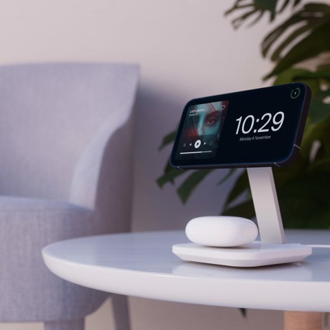 PURO PUFCCSQIMAG4WHI Caricabatterie per dispositivi mobili Cuffie, Smartphone Bianco USB Carica wireless Interno