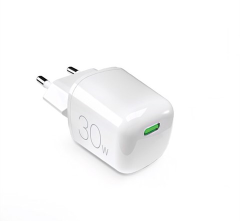 PURO PUFCMTCUSBC30WGWHI Caricabatterie per dispositivi mobili Computer portatile, Smartphone, Tablet Bianco AC Ricarica rapida Interno