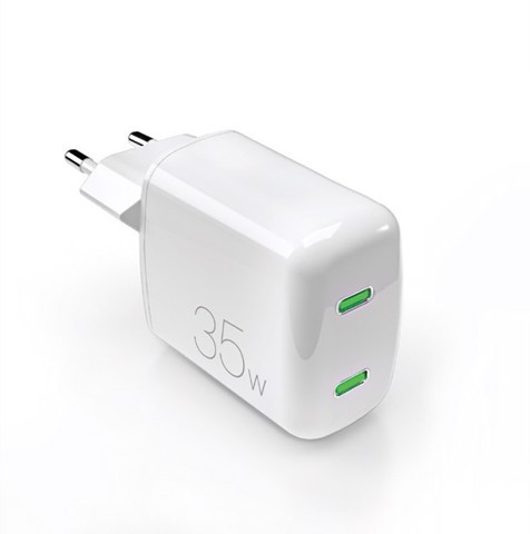 PURO PUFCUSBCC35WGWHI Computer portatile, Smartphone, Tablet Bianco AC Ricarica rapida Interno