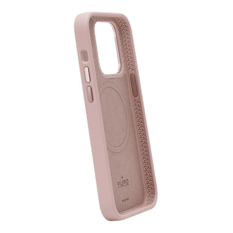PURO PUIPC15P61ICONMPROSE Cover Rosa iphone 15pro magsafe