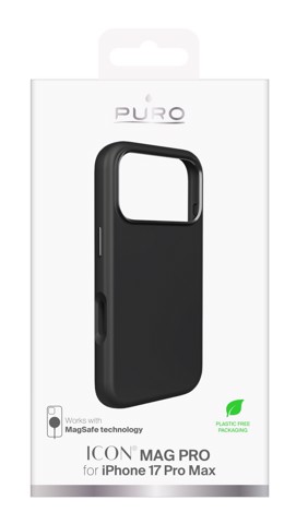 PURO PUIPC1763ICONMPBLK custodia per cellulare 17,4 cm (6.86") Cover Nero