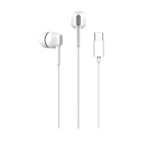 PURO PUIPHF33USBCWHI cuffia e auricolare Cablato In-ear Musica e Chiamate USB tipo-C Bianco