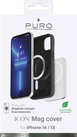 PURO PUROCOQICNMAGBKIP14 custodia per cellulare Nero