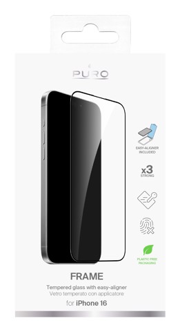 PURO PUSDGFRAIPHONE1661 protezione per lo schermo e il retro dei telefoni cellulari Pellicola proteggischermo trasparente Apple 1 pz