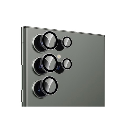 PURO PUSDGLS24UTR protezione per lo schermo e il retro dei telefoni cellulari Protezione per obiettivo della fotocamera Samsung 5 pz