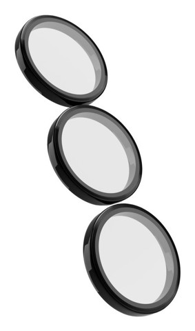 PURO PUSDGLS25TR protezione per lo schermo e il retro dei telefoni cellulari Protezione per obiettivo della fotocamera Samsung 3 pz