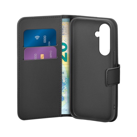 PURO PUSGS25BOOKC8BLK custodia per cellulare 15,8 cm (6.2") Custodia a borsellino Nero