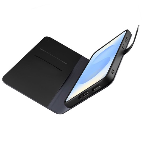 PURO PUSGS25BOOKC8BLK custodia per cellulare 15,8 cm (6.2") Custodia a borsellino Nero