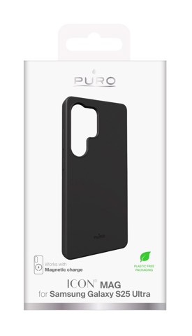 PURO PUSGS25UICONMAGBLK custodia per cellulare 17,5 cm (6.9") Cover Nero