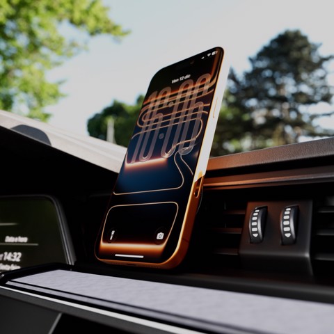 PURO PUSHLMAGBLK supporto per personal communication Supporto passivo Telefono cellulare/smartphone Nero