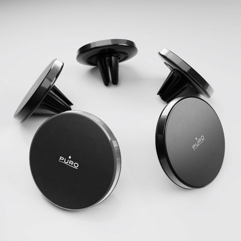 PURO PUSHLMAGBLK supporto per personal communication Supporto passivo Telefono cellulare/smartphone Nero
